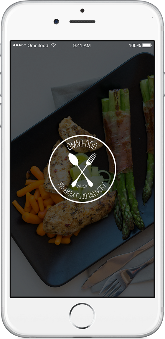 Omnifood app on iphone